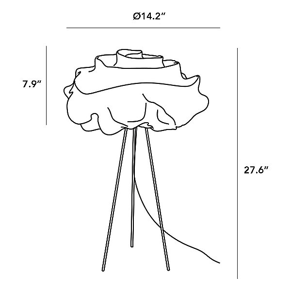 Nevo Tall Table Lamp