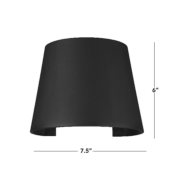 Cone LED Outdoor Wall Sconce
