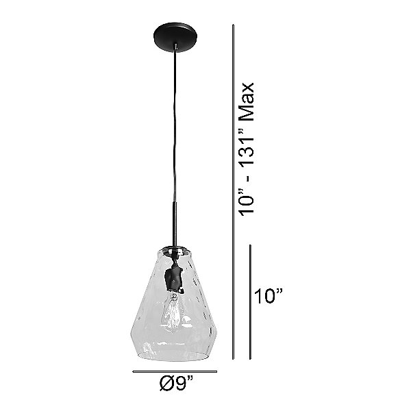 Simplicite LED Cone Pendant Light