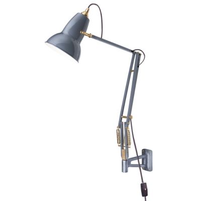 wall mounted anglepoise style lamp