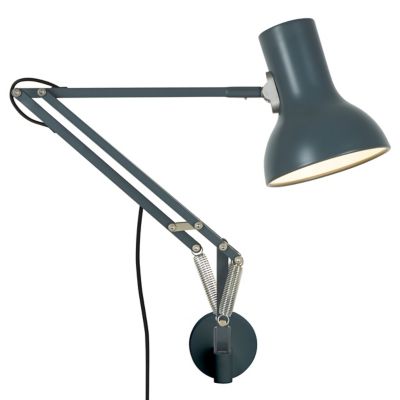 wall mounted anglepoise style lamp