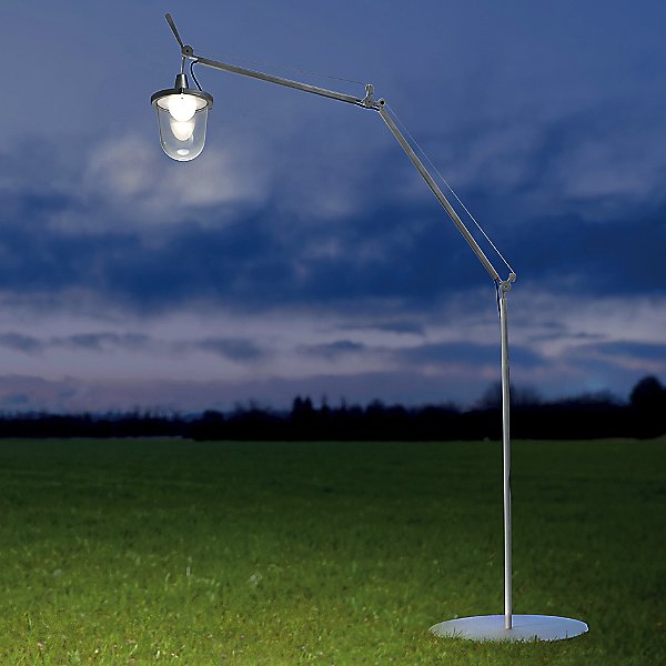 Artemide Tolomeo Mega Outdoor Lantern, Lantern Floor Lamp Outdoor