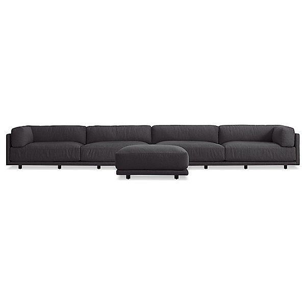 Sunday Backless L Sectional Sofa