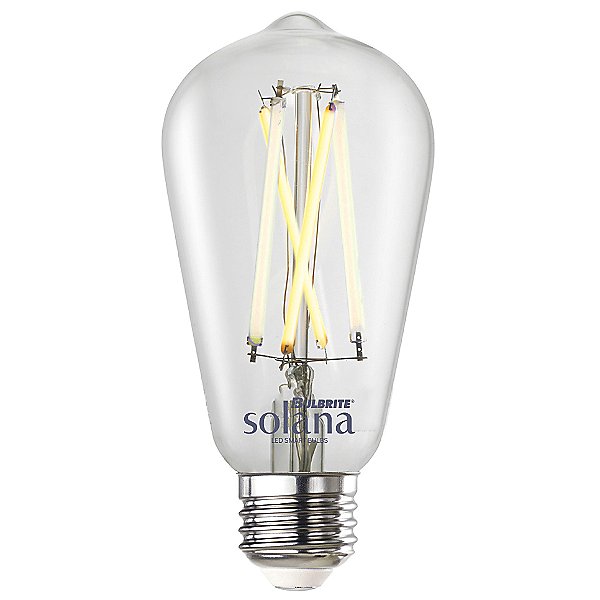 8W 120V ST18 E26 Filament Solana Smart LED Bulb