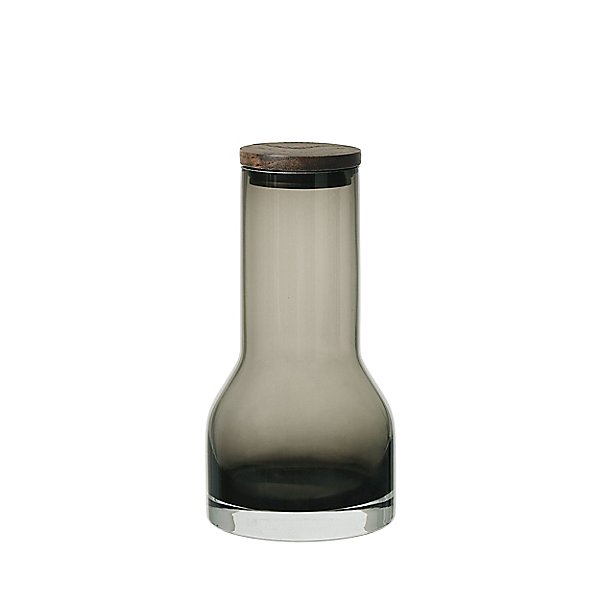 Blomus Splash Water Carafe Decanter Jug Stainless Steel Glass Silicone Black 1 L