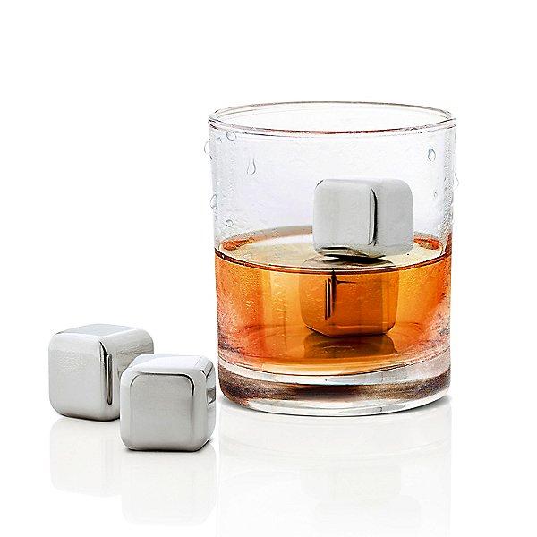 Lounge 4 Pc. Stainless Steel Ice Cubes