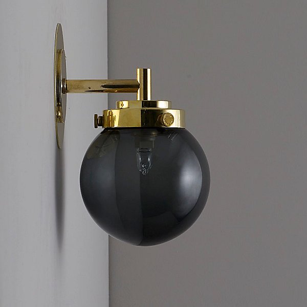 Mini Globe Bathroom Wall Sconce