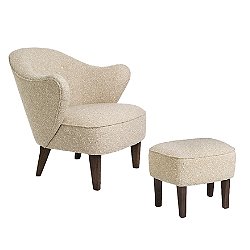 Ingeborg Lounge Chair with Ottoman