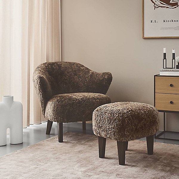 Ingeborg Lounge Chair with Ottoman