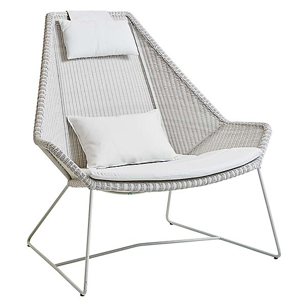 Breeze Outdoor Highback Chair Cushion Set