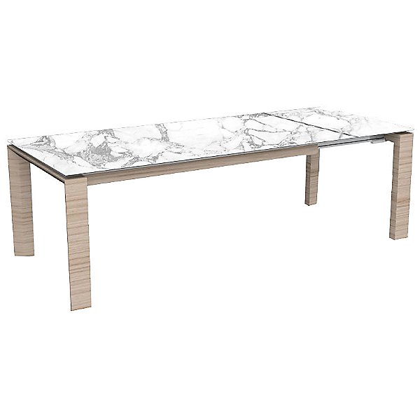 Omnia Glass Extension Table