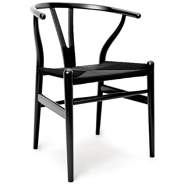 Carl Hansen Ch24 Wishbone Chair Black Edition Ylighting Com