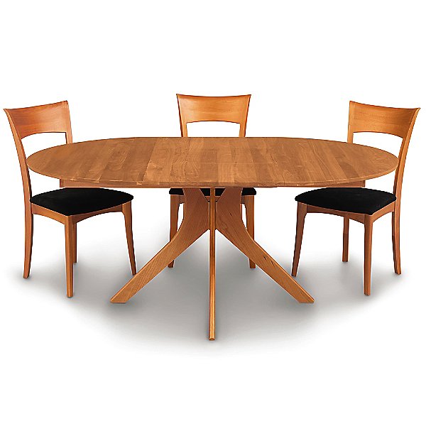 Copeland Furniture Audrey Round, Round Kitchen Tables With Extensions