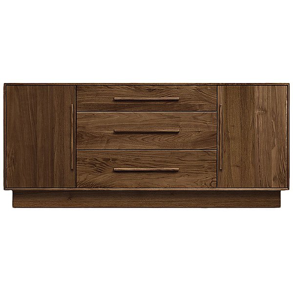 Moduluxe Three-Drawer Dresser with Flanked Doors, 29-Inch High