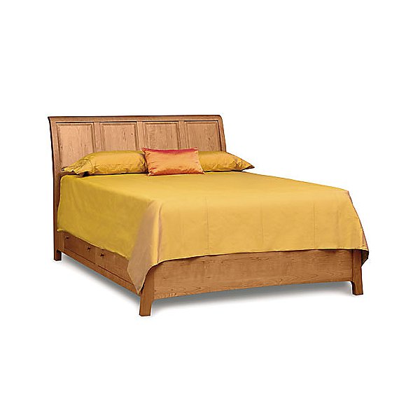 Sarah Sleigh Bed with Storage, King