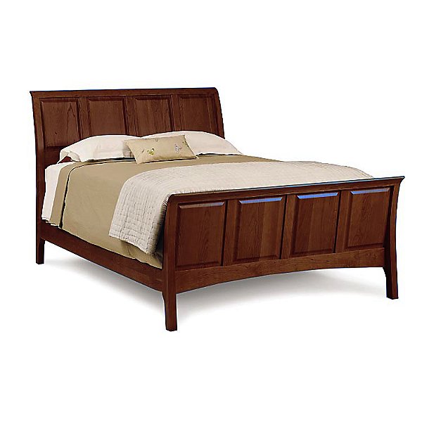 Sarah Sleigh Bed with High Footboard, Full