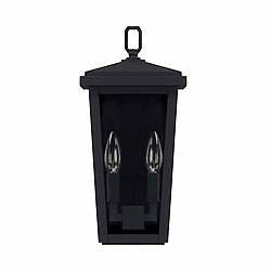 Donnelly Outdoor Wall Sconce(Black/Medium/2)-OPEN BOX RETURN