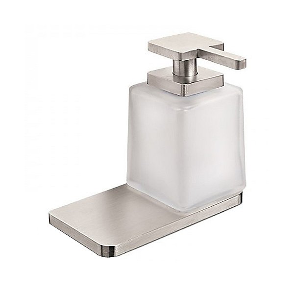 Harmoni Wall Mounted Single Holder with Soap Dispenser and Shelf