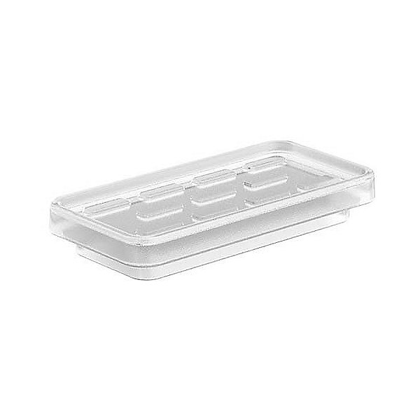 Harmoni Frosted Glass Soap Dish