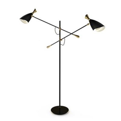 Delightfull Duke 2 Light Floor Lamp Ylighting Com