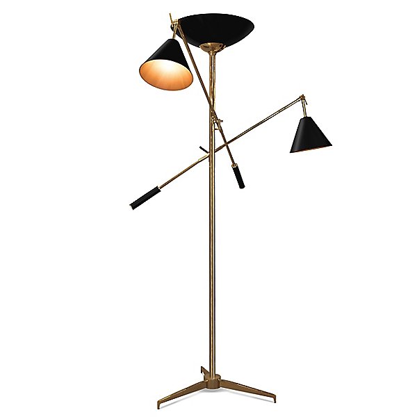 Delightfull Torchiere Floor Lamp, Downlight Floor Lamp