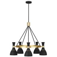 Black and Gold Chandelier