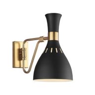 Black And Brass Wall Sconces