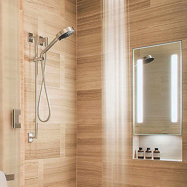Electric Mirror Acclaim In Shower Fog, Fog Free Bathroom Mirror With Light
