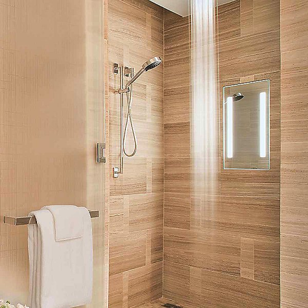 Acclaim Lighted In-Shower Fog Free Mirror