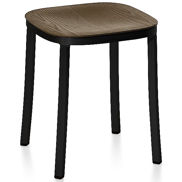 1 Inch Small Stool, Wood Seat
