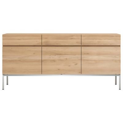 Ethnicraft Oak Ligna Sideboard 3 Doors 3 Drawers Ylighting Com