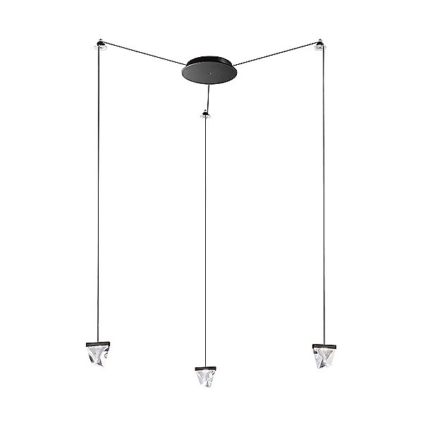 Tripla 3 Light LED Ceiling Wall Suspension System