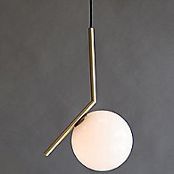 IC Lights S Pendant by FLOS (Brass/Large) - OPEN BOX RETURN