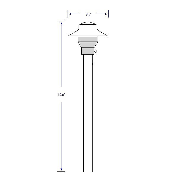 RX LED Outdoor Path Light
