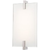Hooked LED Wall Sconce (Polished Nickel) - OPEN BOX RETURN