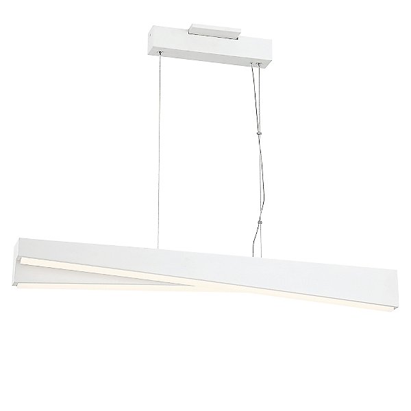 So Inclined LED Linear Suspension Light