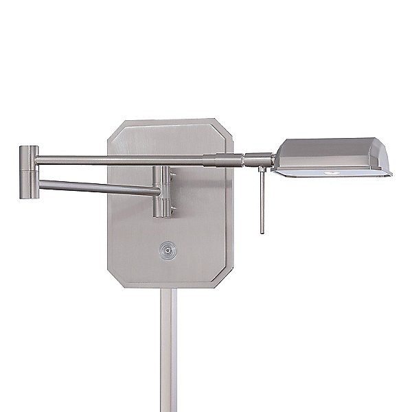 Georges Reading Room P4348 LED Swing Arm Wall Light