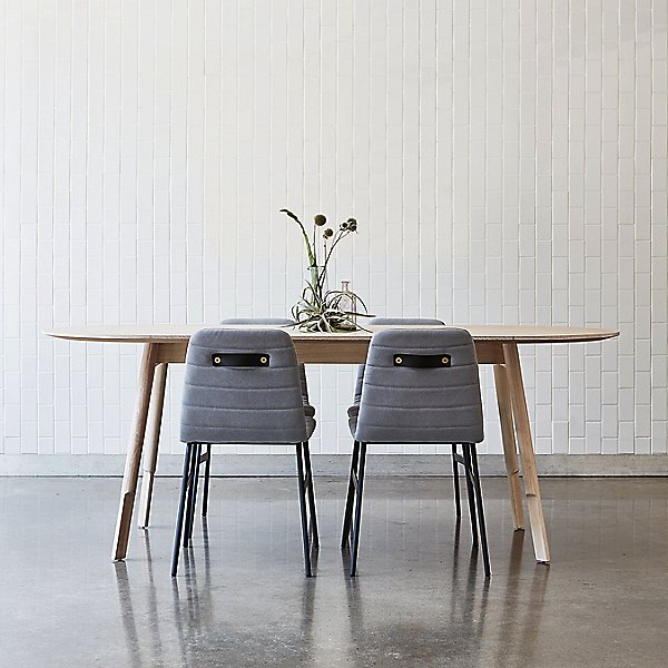 Bracket Oval Dining Table