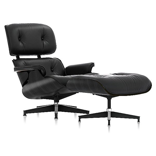 Herman Miller Eames Lounge Chair With, Eames Lounge Chair Height Adjustment