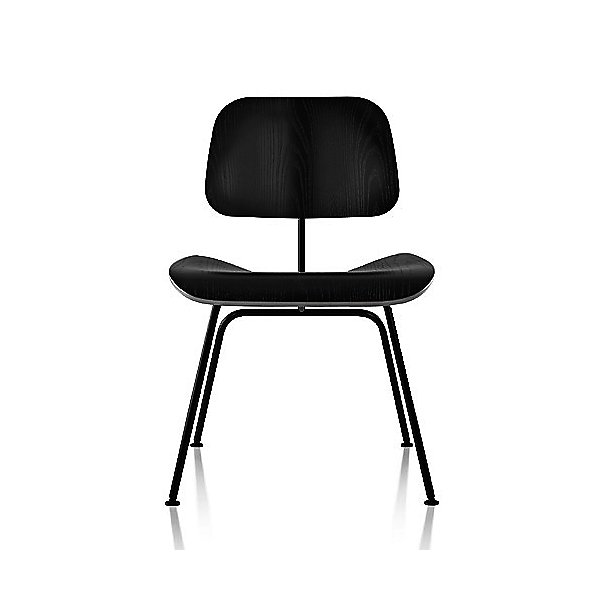 Eames Molded Plywood Dining Chair with Metal Legs