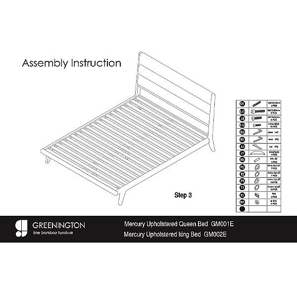 Mercury Upholstered Platform Bed