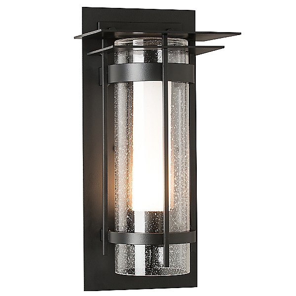 Hubbardton Forge Banded Outdoor Wall Sconce With Top Plate Ylighting Com - Hubbardton Forge Exterior Wall Sconce