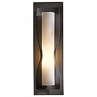 Dune Wall Sconce(Opal/Burnished Steel/Small)-OPEN BOX RETURN