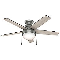 Anslee Flushmount Ceiling Fan