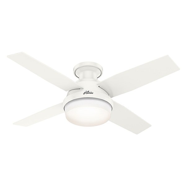 Dempsey Outdoor 44 Inch Ceiling Fan, Dempsey 52 In Led Indoor Outdoor Matte Black Ceiling Fan With Light
