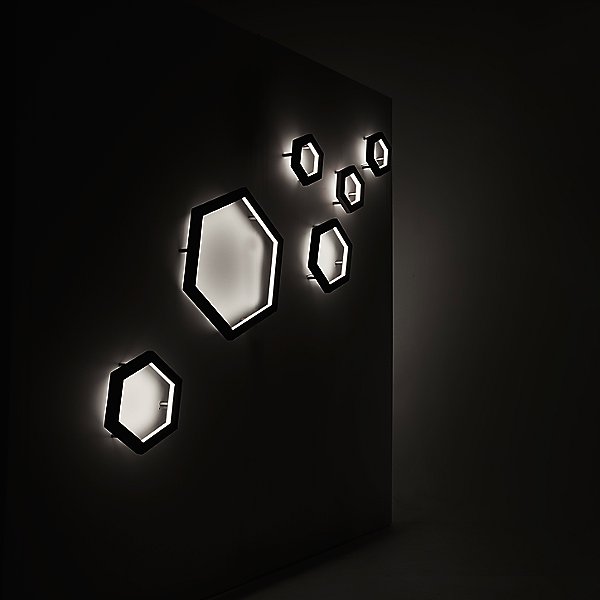 Hexagon LED Wall Light
