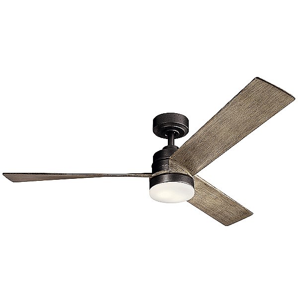 Kichler N 52 Inch Led Ceiling Fan, Kichler Twisted Blade Ceiling Fan