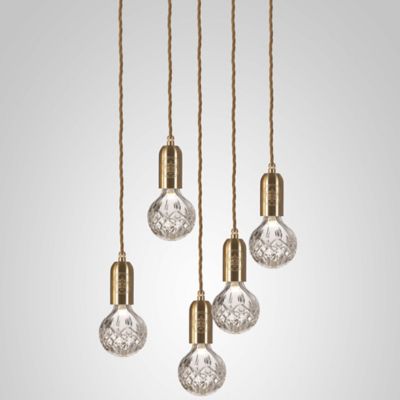 Lee Broom Crystal Bulb LED Multi-Light Pendant Light | YLighting.com