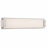 Polar LED Vanity & Wall Light (Nickel/26 In)-OPEN BOX RETURN
