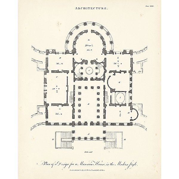 Plan for a Mansion